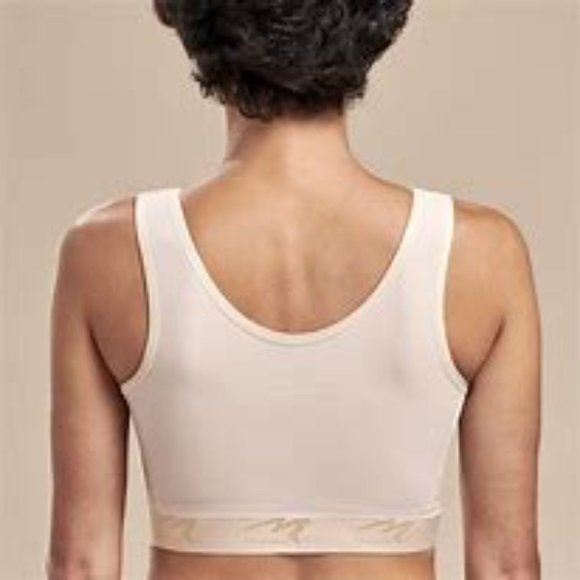 Bundle of 3 Marena Sz. L Post Op Surgical Recovery Bras 3 Nude - Picture 6 of 12